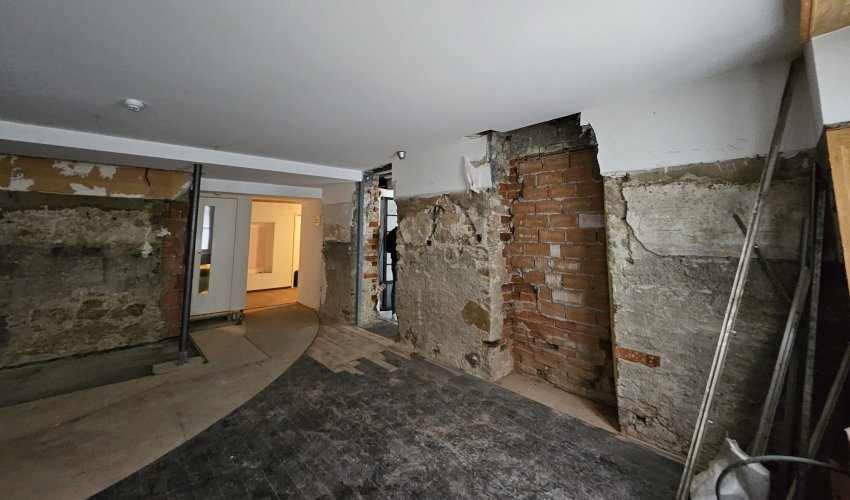 Vivienda en reforma con instalación de Pladur en Girona