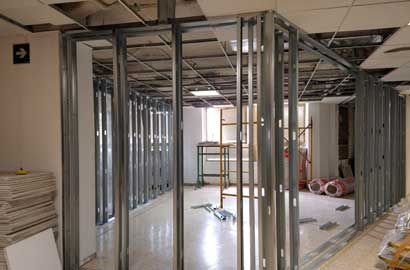 Proceso de instalación de tabiquería de Pladur